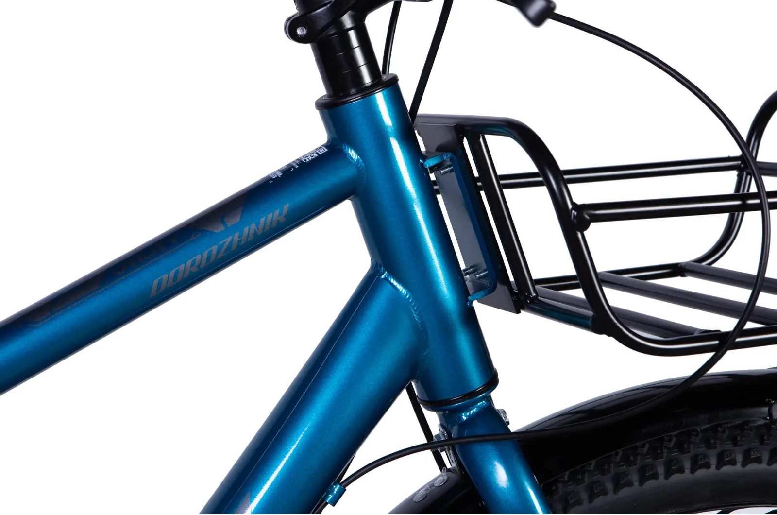 Велосипед ST 27.5 Dorozhnik UTILITY под кассету рама-18,5" синий 2024 (OPS-D-27.5-001) фото 2