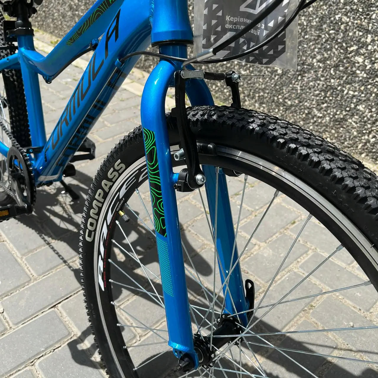 Велосипед Al 24 Formula ACID Vbr рама-12" синий 2024 (OPS-FR-24-408) фото 3