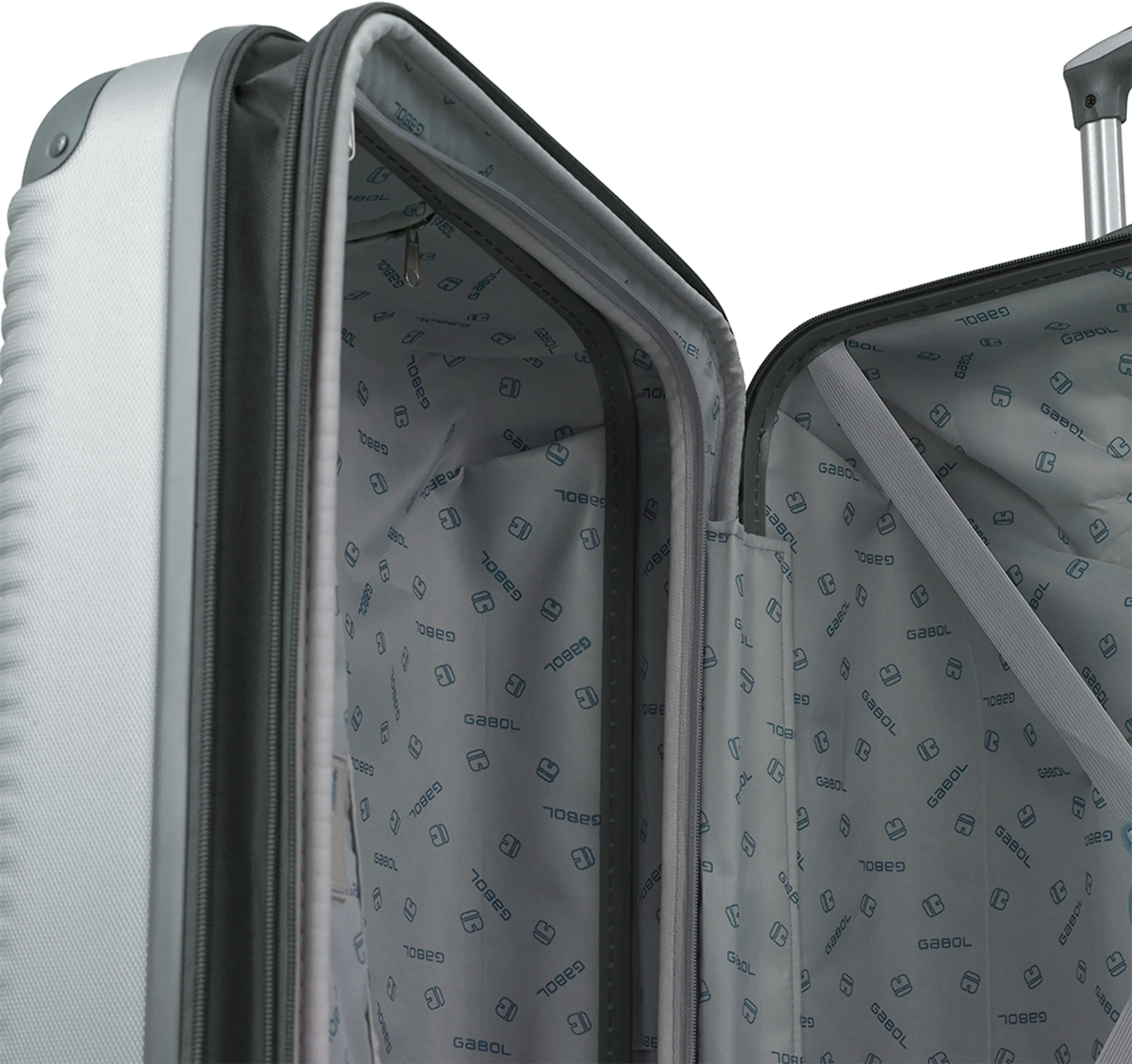 Чемодан Gabol Balance XP (M) Silver (123446-022) фото 