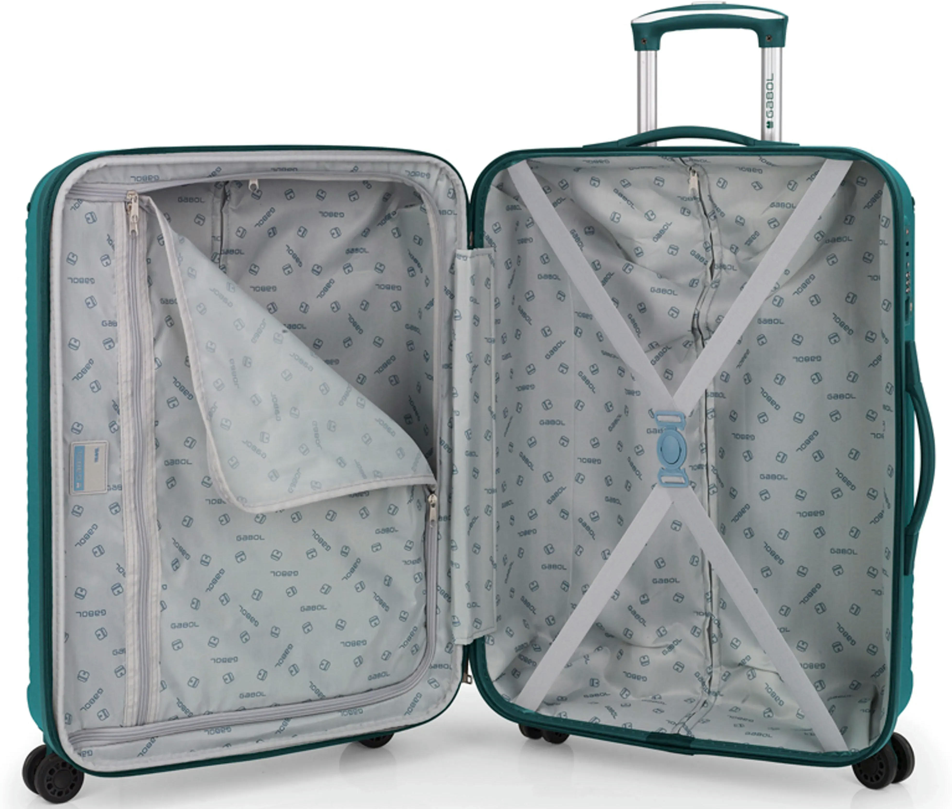 Чемодан Gabol Balance XP (M) Turquoise (123446-018) фото 