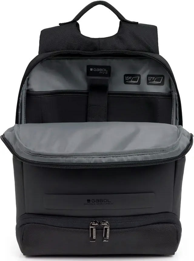 Рюкзак для ноутбука Gabol Expandable Backpack Capital 9/11L Black (413156-001)фото4