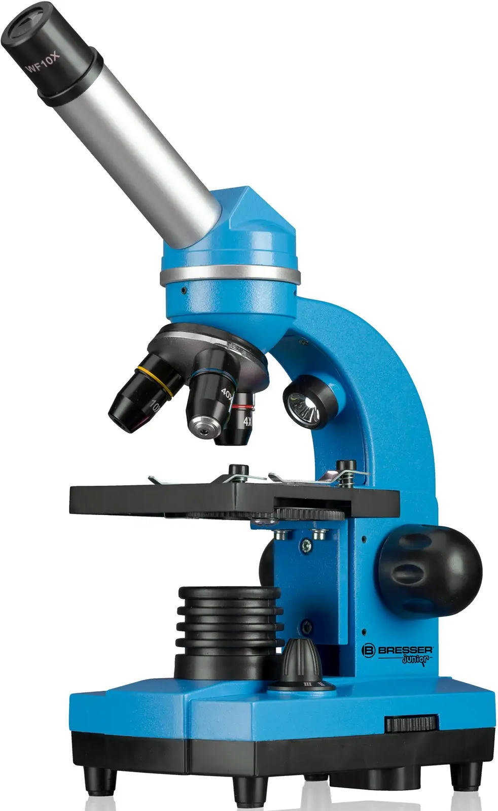 Микроскоп Bresser Junior Biolux SEL 40x-1600x Blue с адаптером для смартфона (8855600WXH000) фото 3