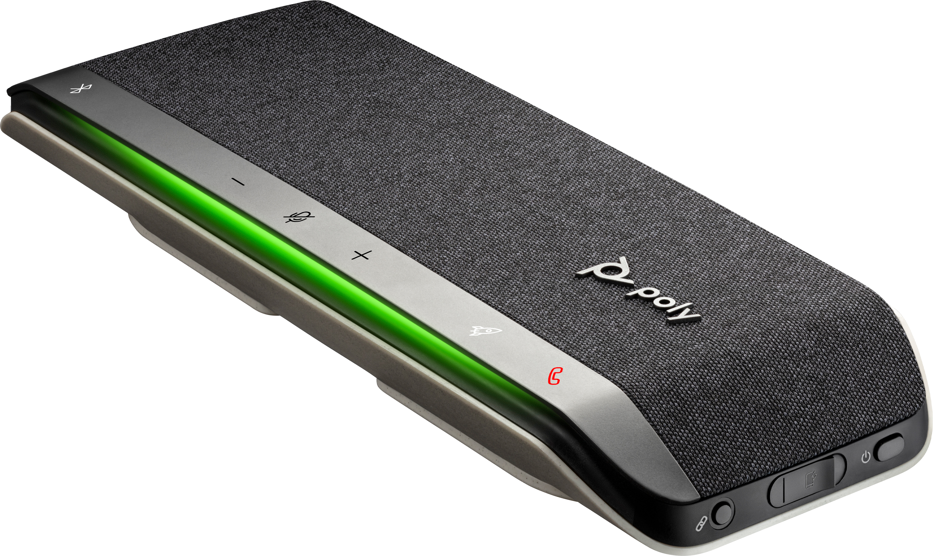 Cпикерфон Poly Sync 40+ с адаптером BT700A, USB-A, USB-C, Bluetooth, серый фото 3