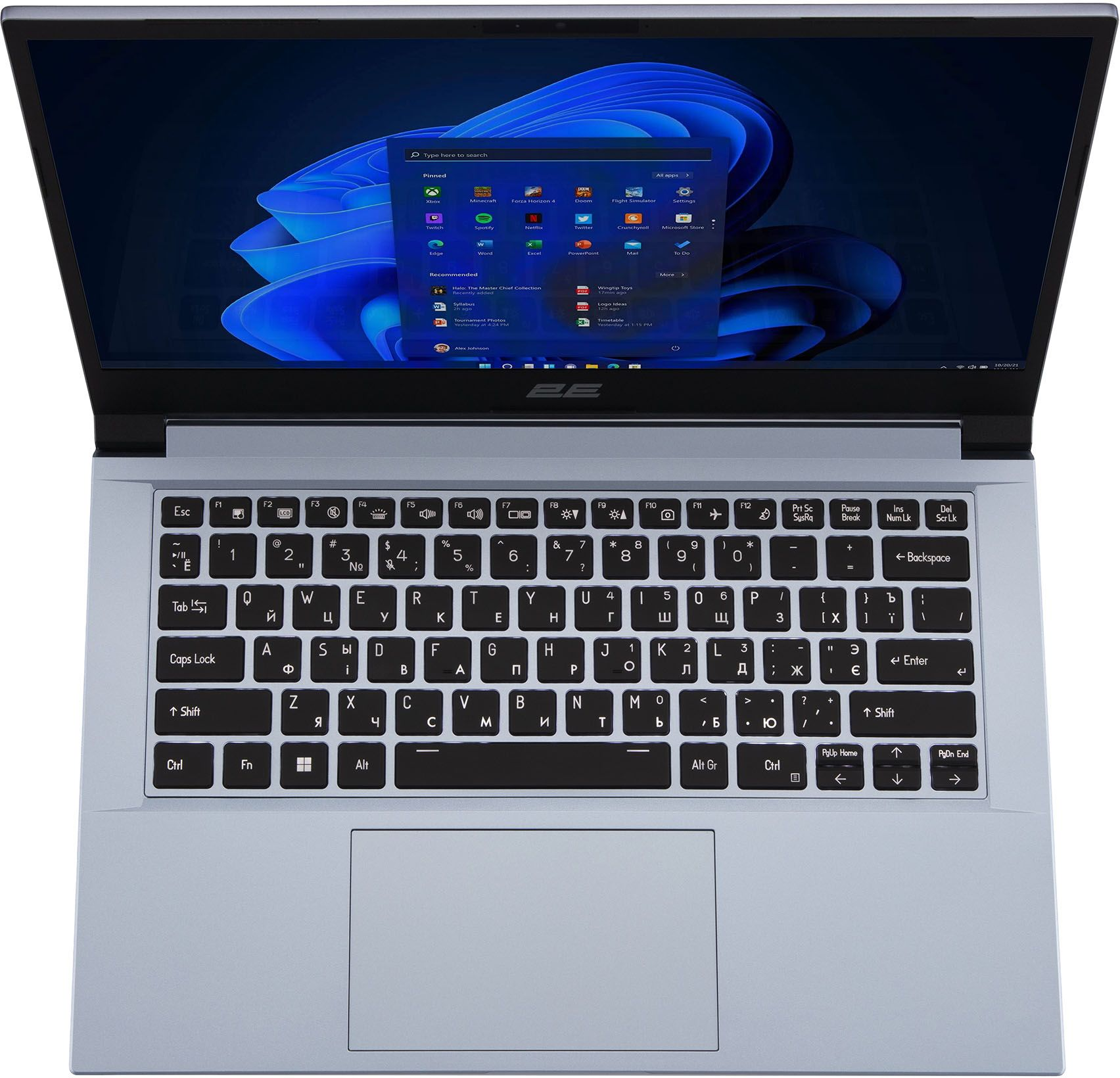 Ноутбук 2E Complex Pro 14 (NV41PZ-14UA22-W11P12) Intel i5-1240P/RAM 16GB/SSD 512GBфото4