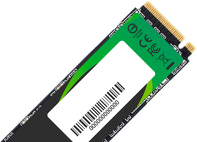 SSD накопичувач Apacer M.2 512GB PCIe 3.0 P4X (AP512GAS2280P4X-1)фото2
