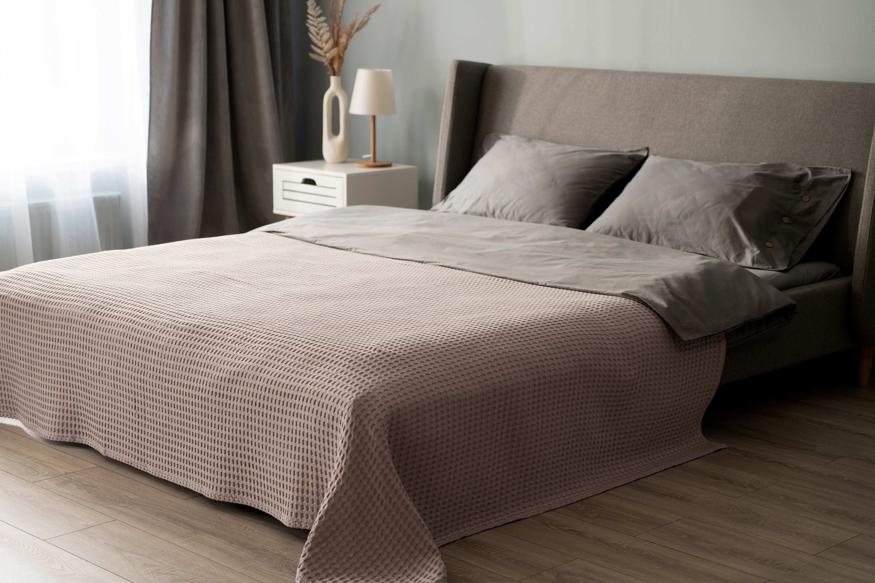 Плед ARDESTO Pique 160х230см, бежевий (ART0816PE)фото2