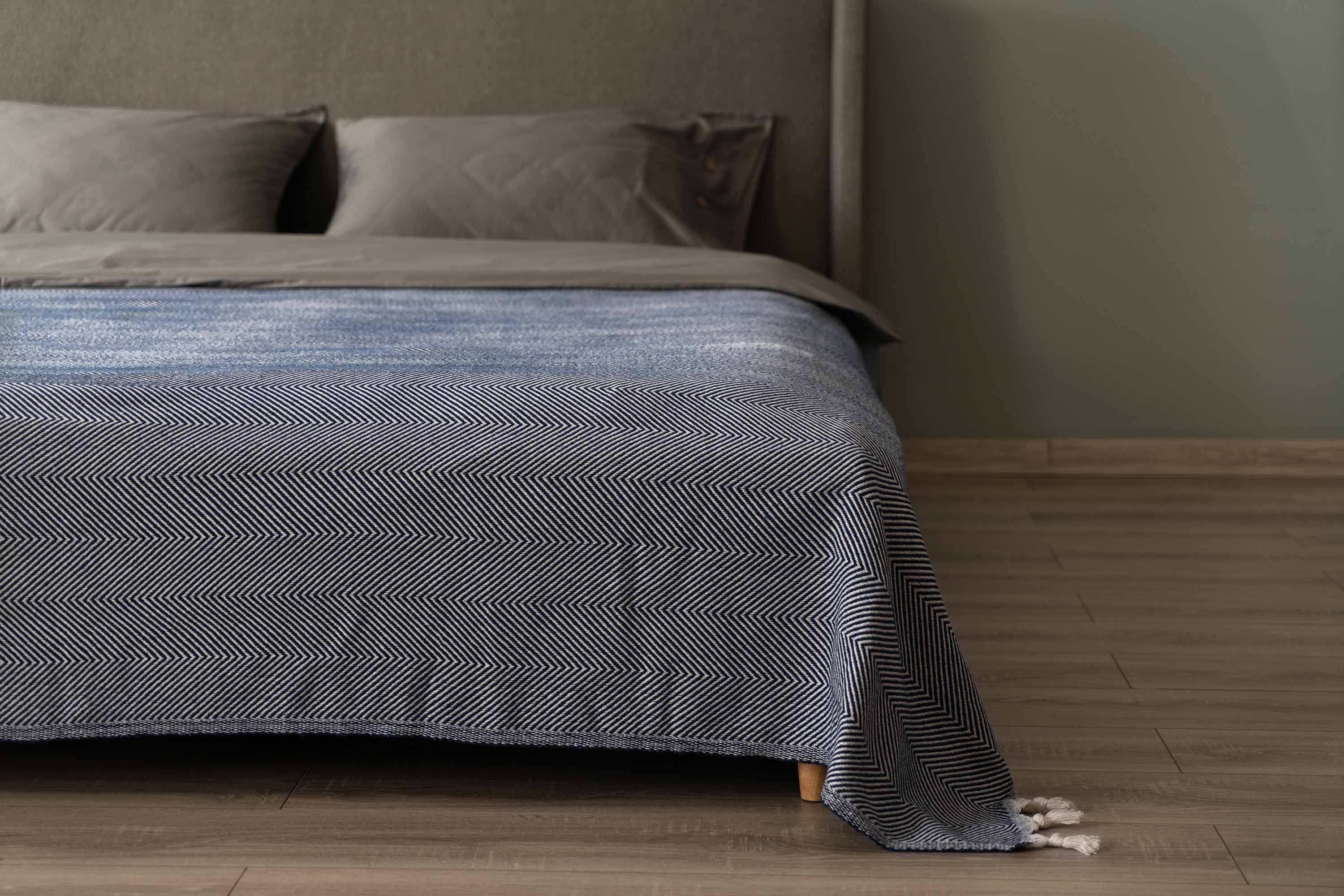 Плед ARDESTO Summer 190х220см, темно-синий (ART0920SB) фото 5