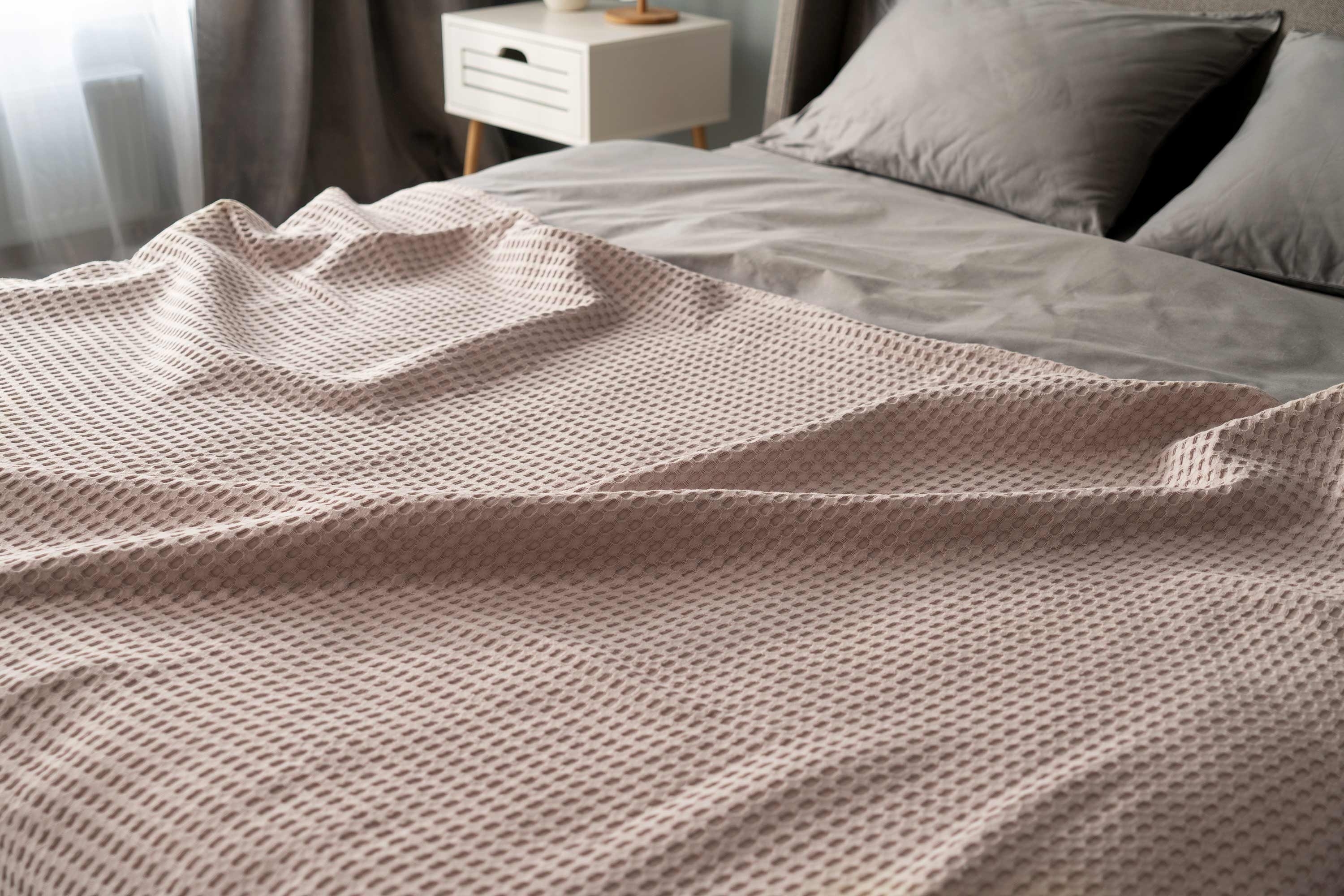 Плед ARDESTO Pique 220x230см, бежевий (ART0822PE)фото3