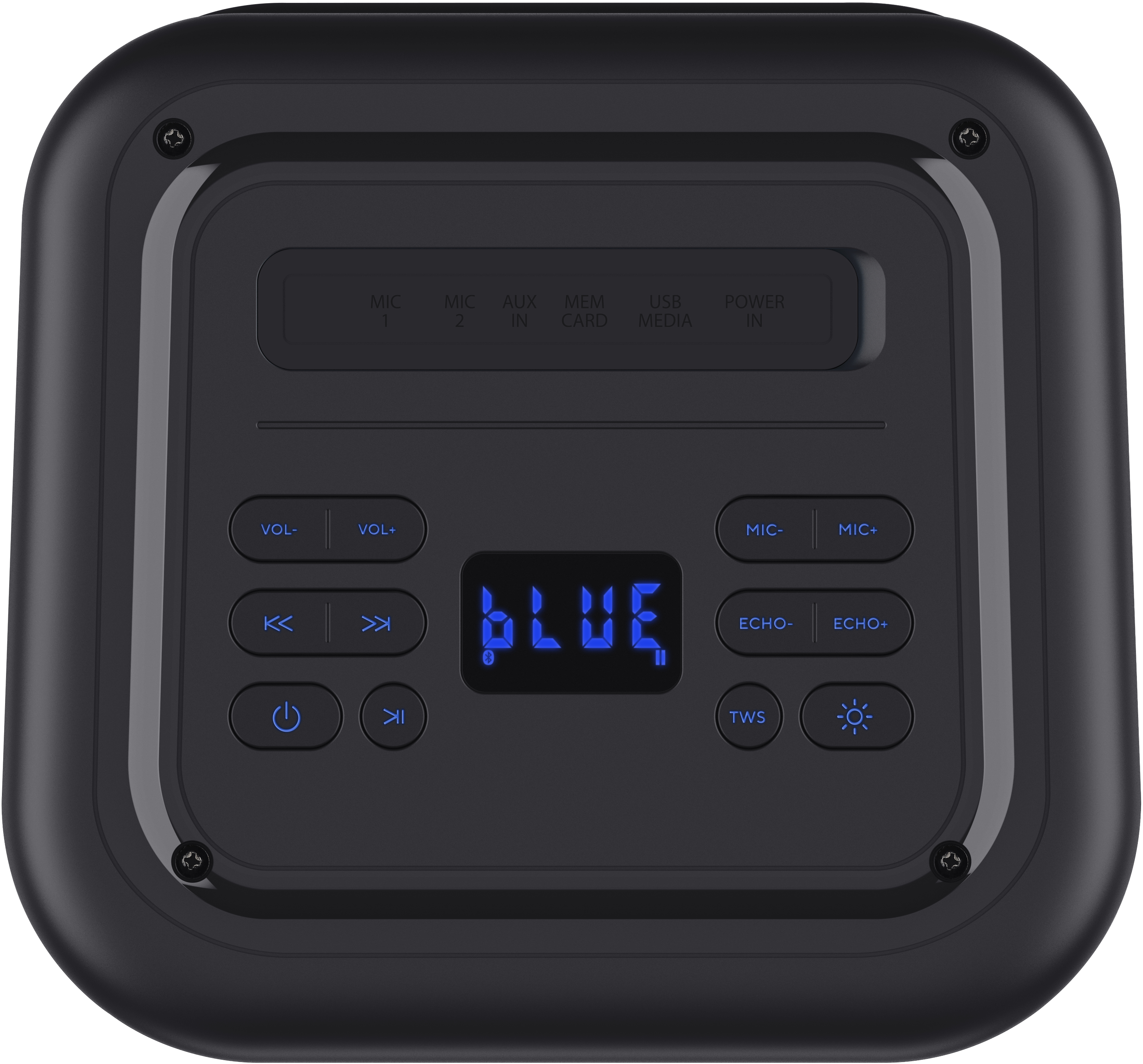 Портативная акустическая система Trust Azura 50Вт, 1.0, ВТ 5.2, TWS, MP3, IPX4, RGB, Черный фото 5