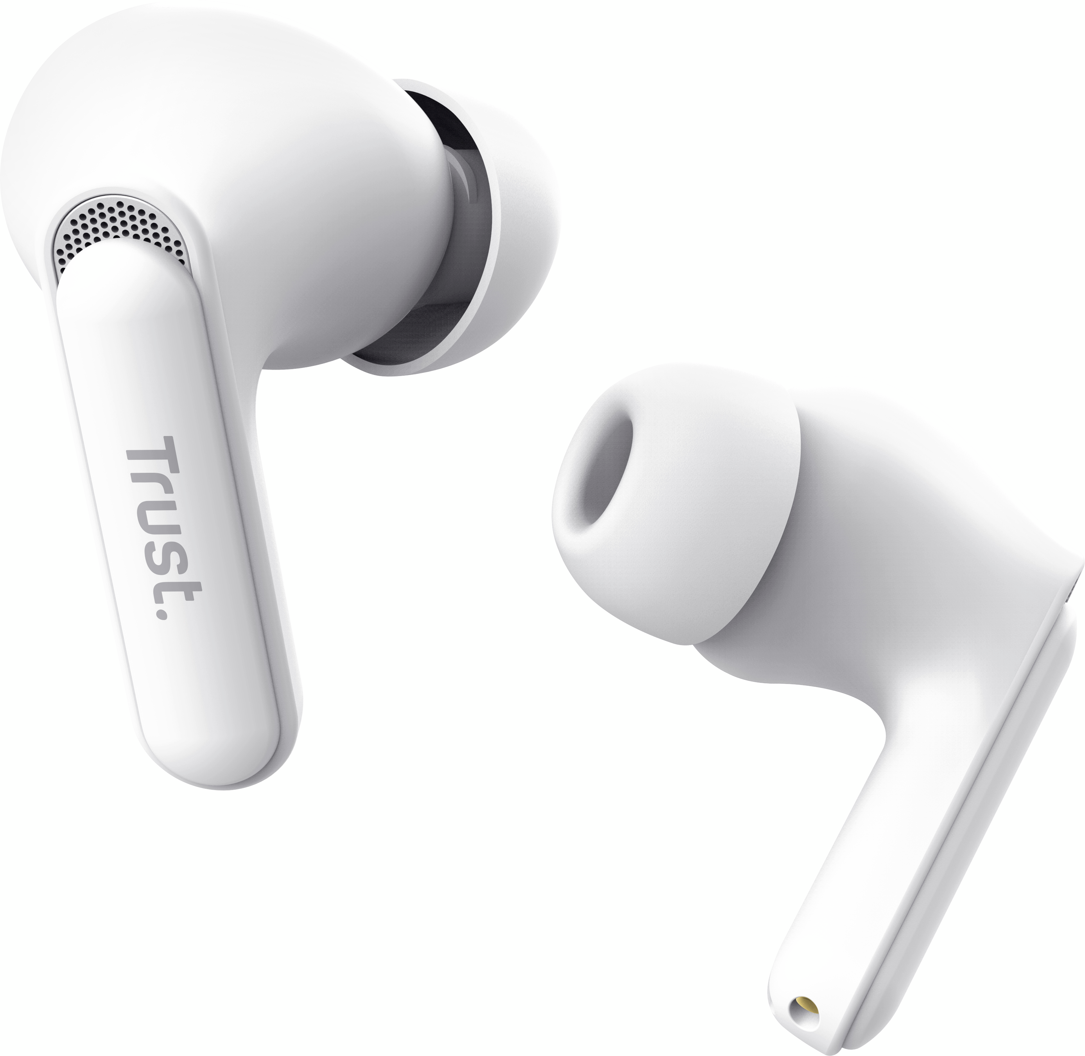 Наушники TWS Trust Yavi Earbuds BT 5.3 ENC, SBC, Mic White (25172_TRUST) фото 3