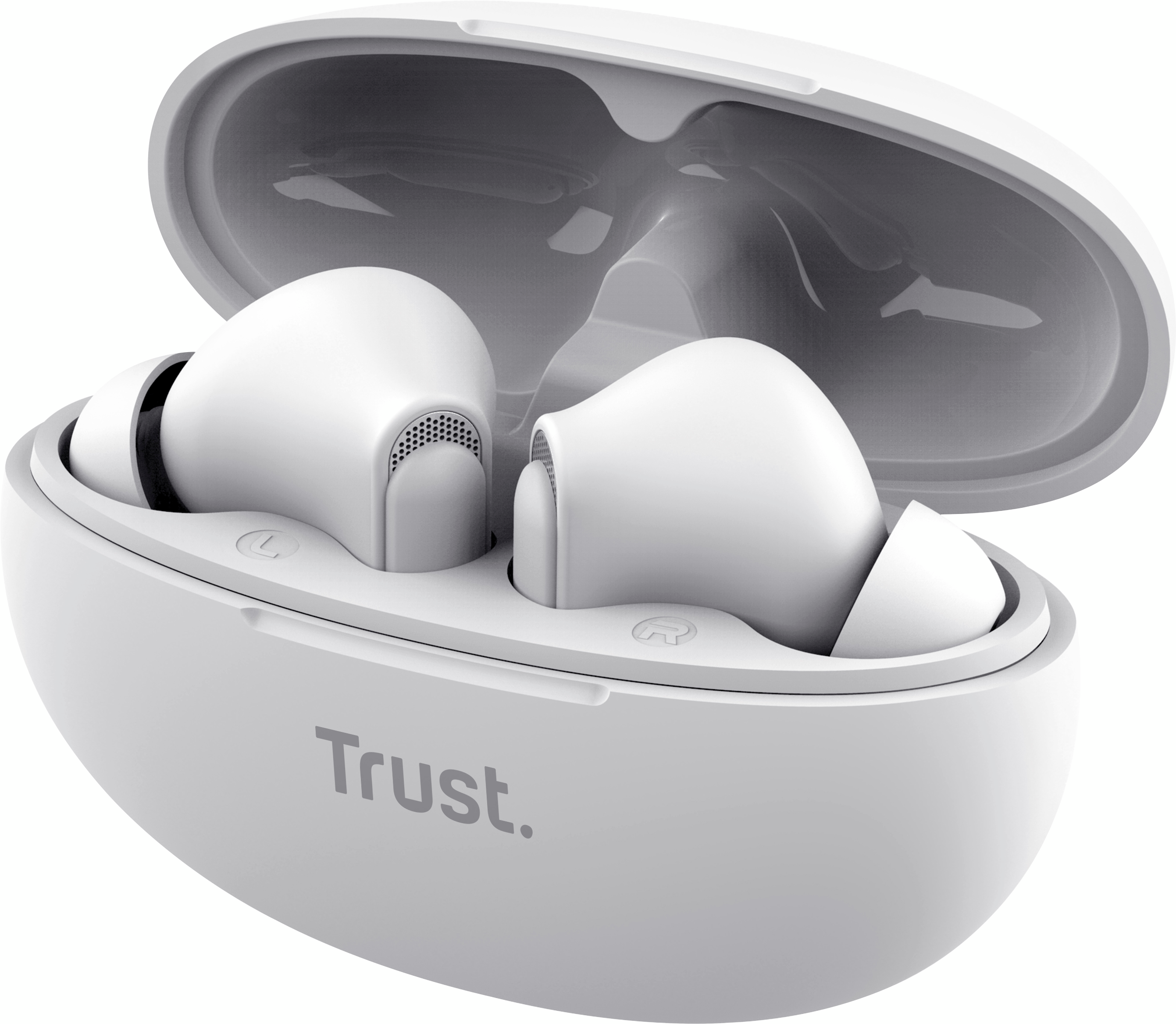 Наушники TWS Trust Yavi Earbuds BT 5.3 ENC, SBC, Mic White (25172_TRUST) фото 5