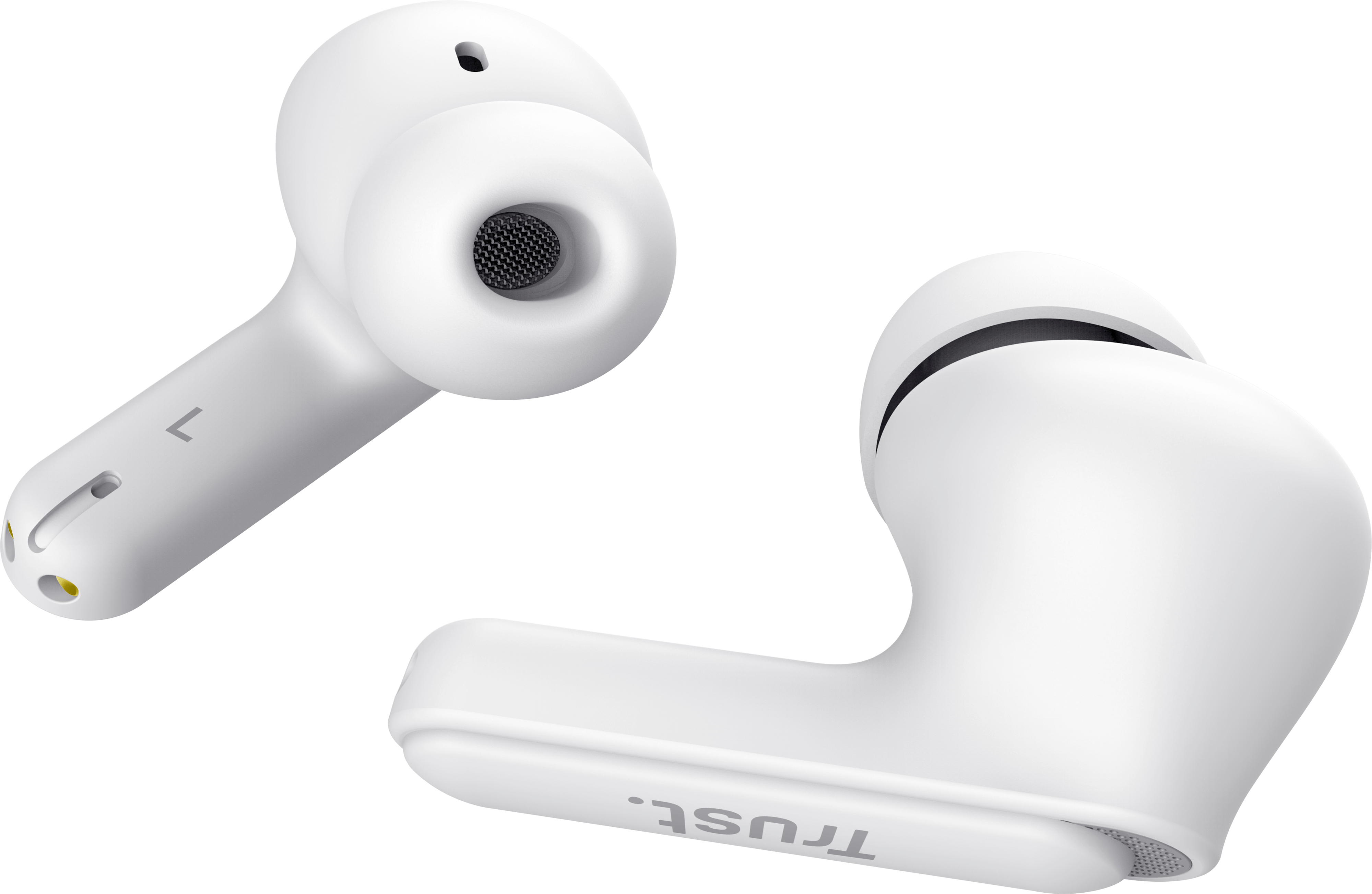 Наушники TWS Trust Yavi Earbuds BT 5.3 ENC, SBC, Mic White (25172_TRUST) фото 4