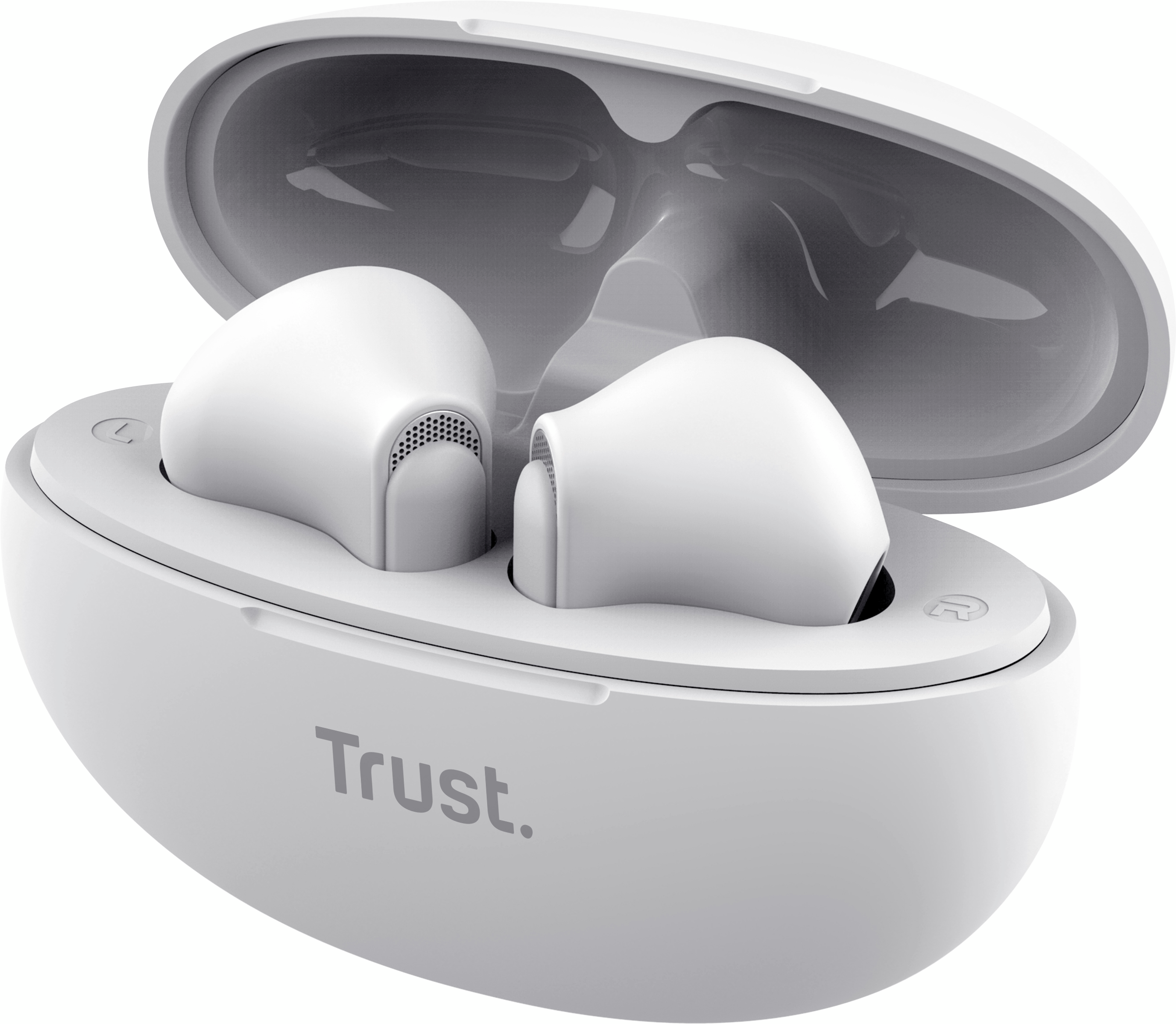 Навушники TWS Trust Yavi Earphones BT 5.3, ENC, SBC, Mic White (25173_TRUST)фото5