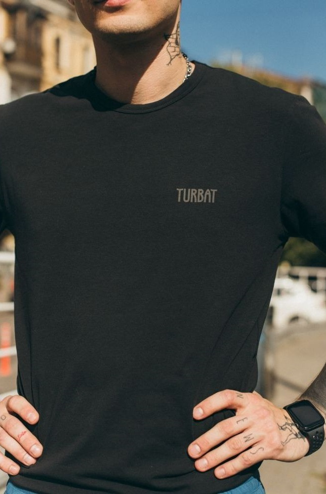 Футболка чоловіча Turbat Emblema Mns black XL чорнийфото6