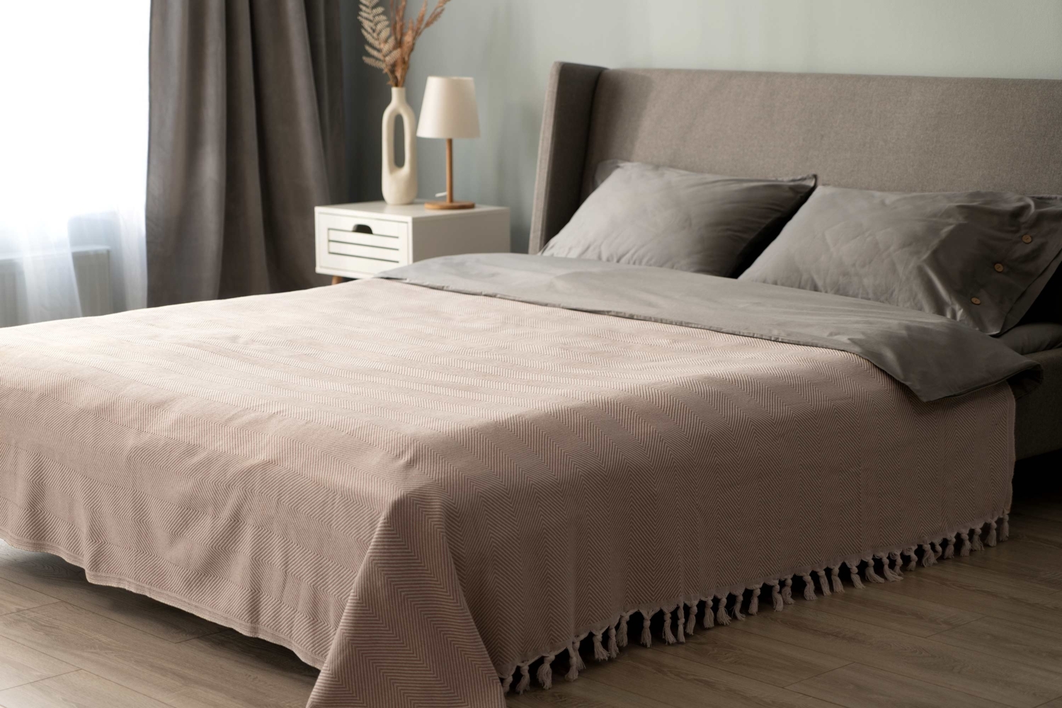 Плед ARDESTO Summer 140х190см, бежевый (ART0915SE) фото