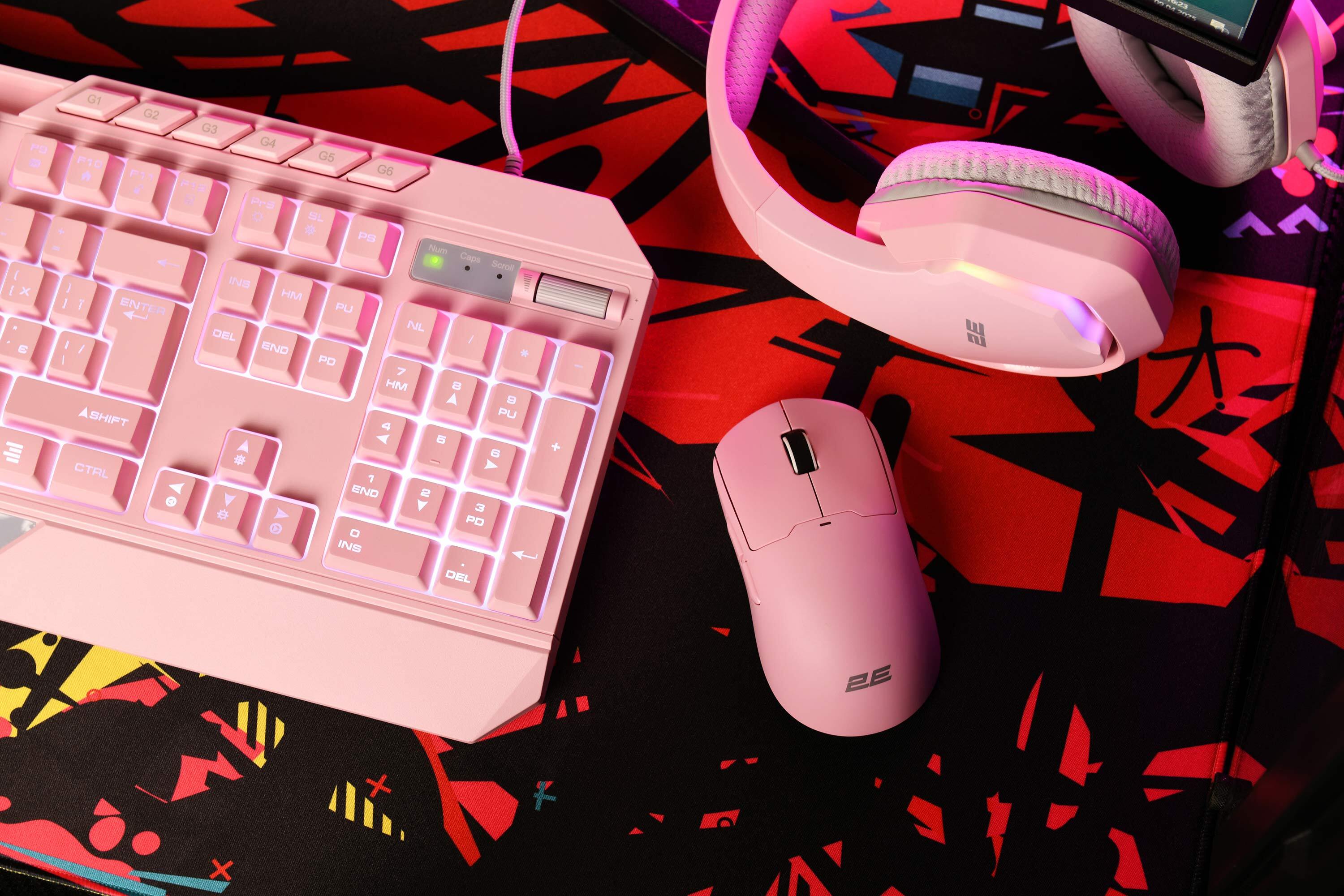 Ігрова миша 2E Gaming MG355 WL Pink (2E-MG355UPK-WL)фото4