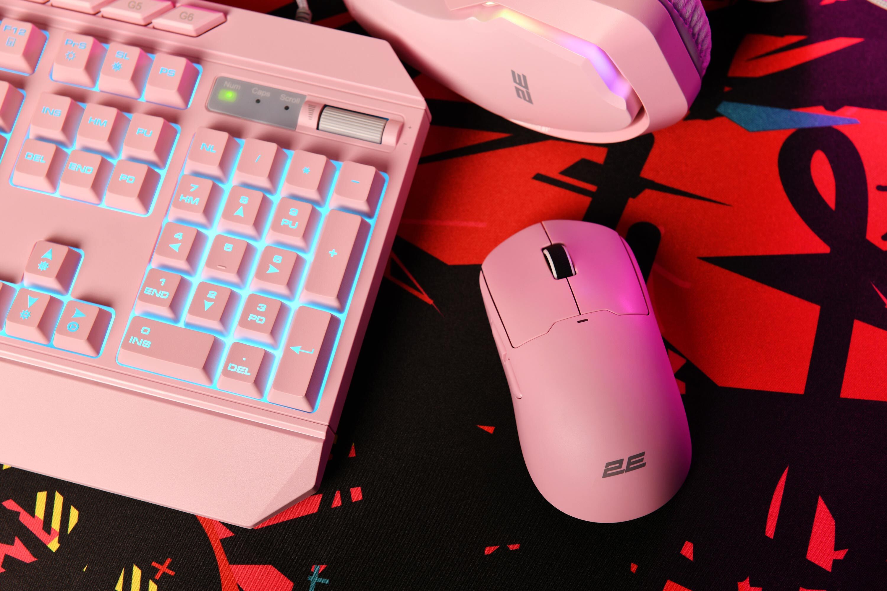 Ігрова миша 2E Gaming MG355 WL Pink (2E-MG355UPK-WL)фото5