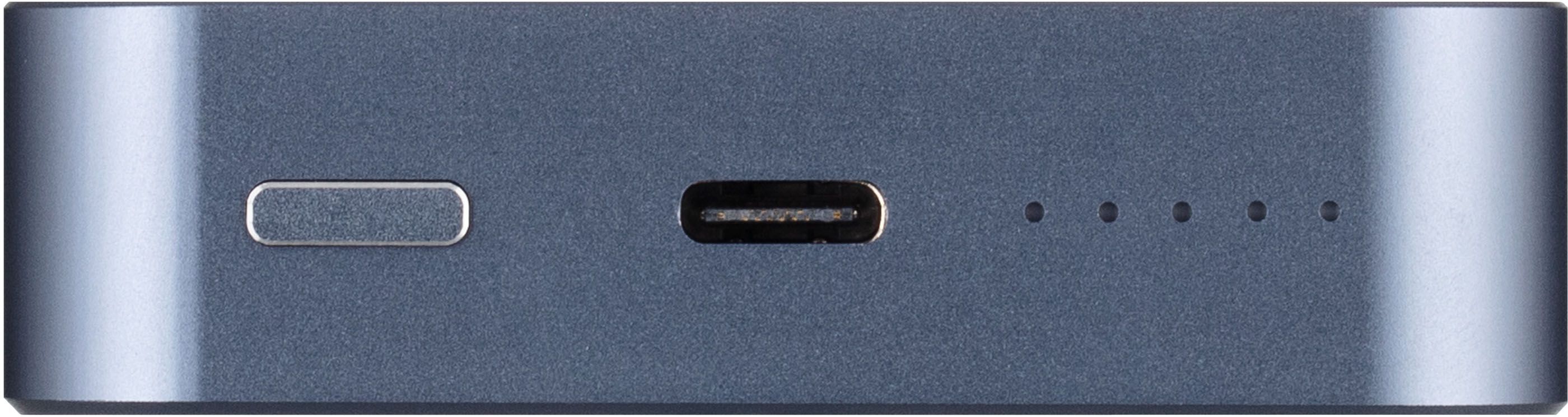 Портативний акумулятор Power Bank 2E Wireless QI 10000mAh 20Вт, PD Blue (2E-PB1046-BLUE)фото