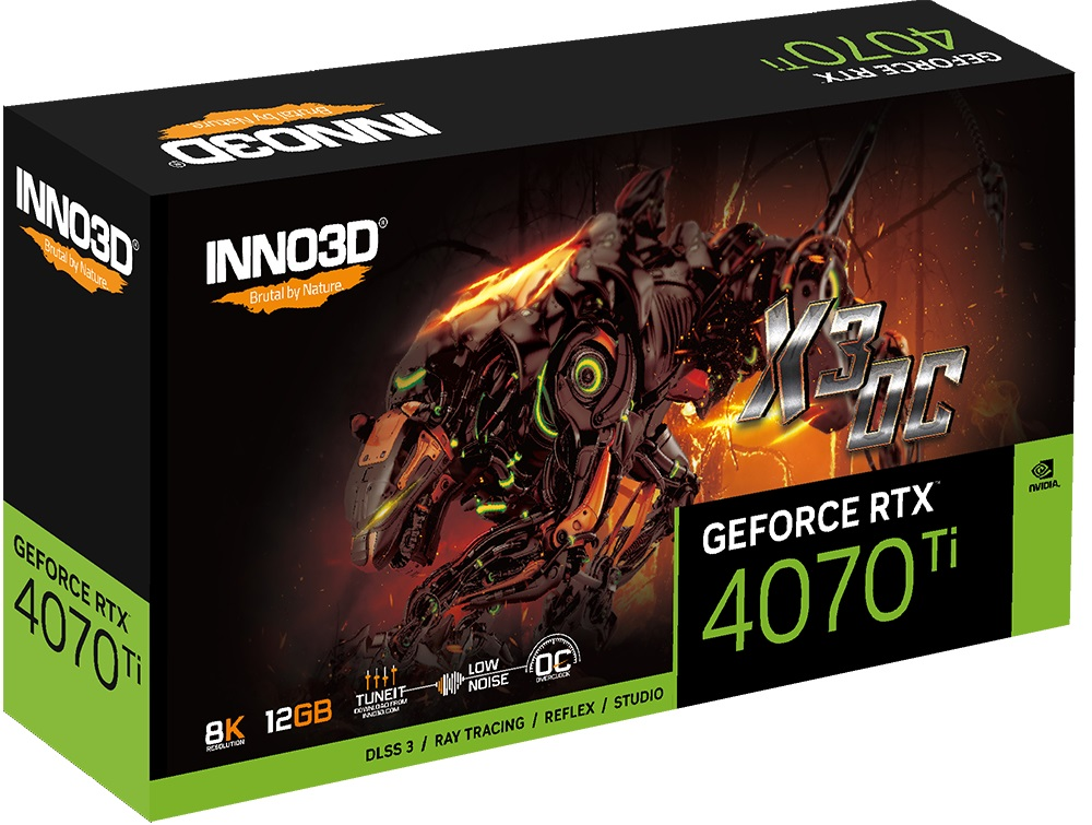Відеокарта INNO3D GeForce RTX 4070 Ti Super 16GB GDDR6X X3 OC (N407TS3-166XX-186158N)фото3