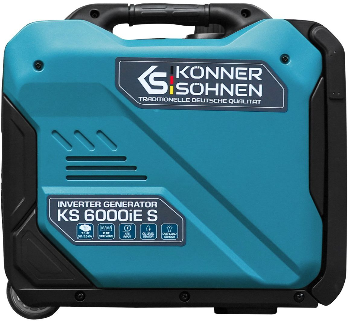 Генератор бензиновый Konner&Sohnen KS 6000iE S, 230В, 5.5кВт (KS6000IES) фото 7