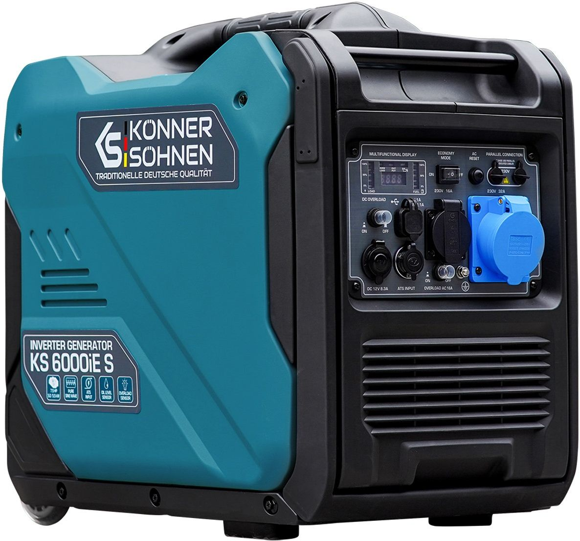 Генератор бензиновый Konner&Sohnen KS 6000iE S, 230В, 5.5кВт (KS6000IES) фото 9