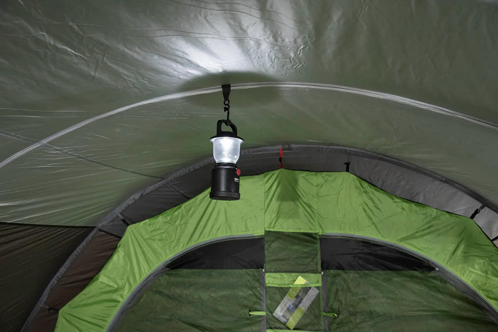 Палатка пятиместная High Peak Bozen 5.0 Light Grey/Dark Grey/Green (11836) фото 3