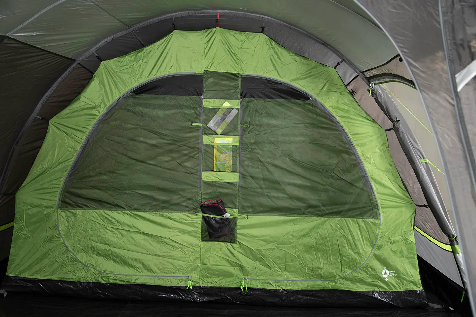 Палатка пятиместная High Peak Bozen 5.0 Light Grey/Dark Grey/Green (11836) фото 4