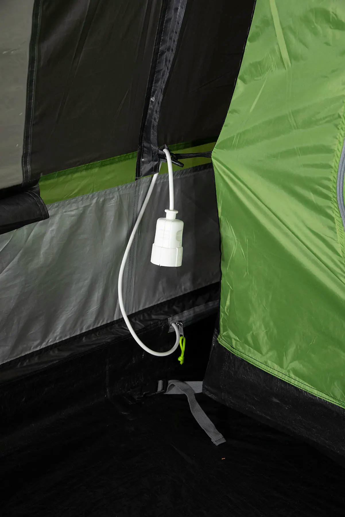 Палатка пятиместнаяHigh Peak Garda 5.0 Light Grey/Dark Grey/Green (11823) фото 9