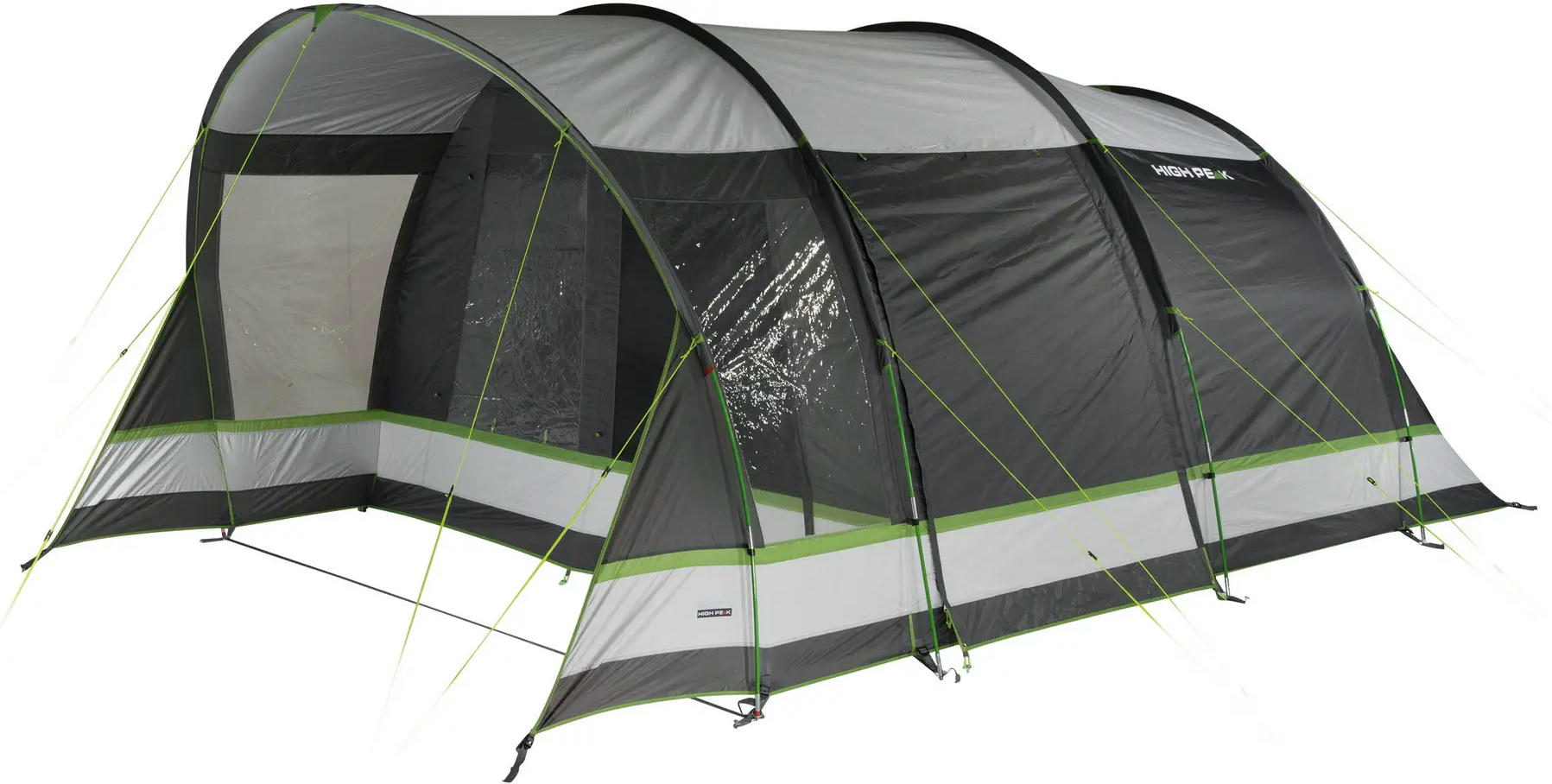 Палатка пятиместнаяHigh Peak Garda 5.0 Light Grey/Dark Grey/Green (11823) фото 4