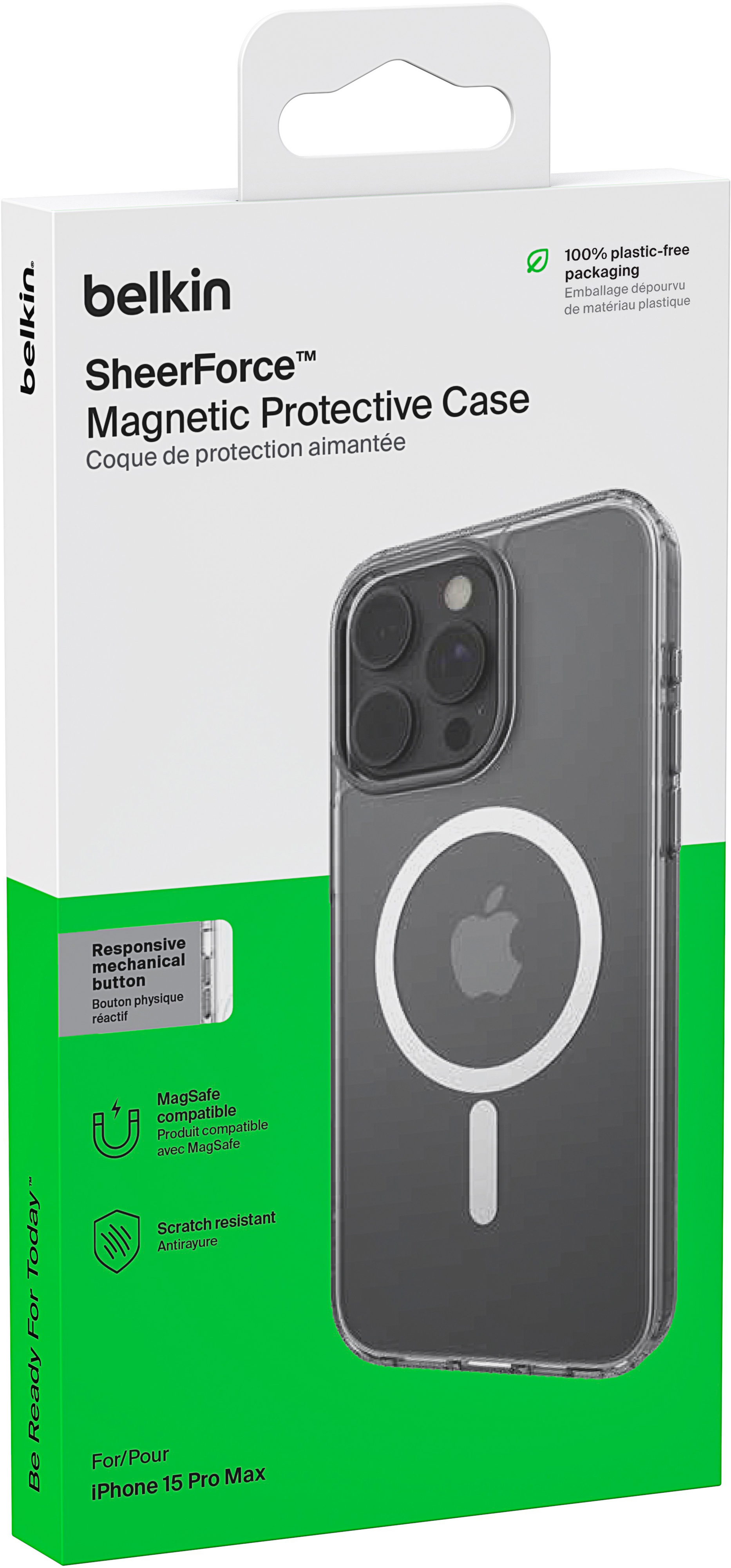 Чехол Belkin для iPhone 15 Pro Max Magnetic Protective Case фото 6