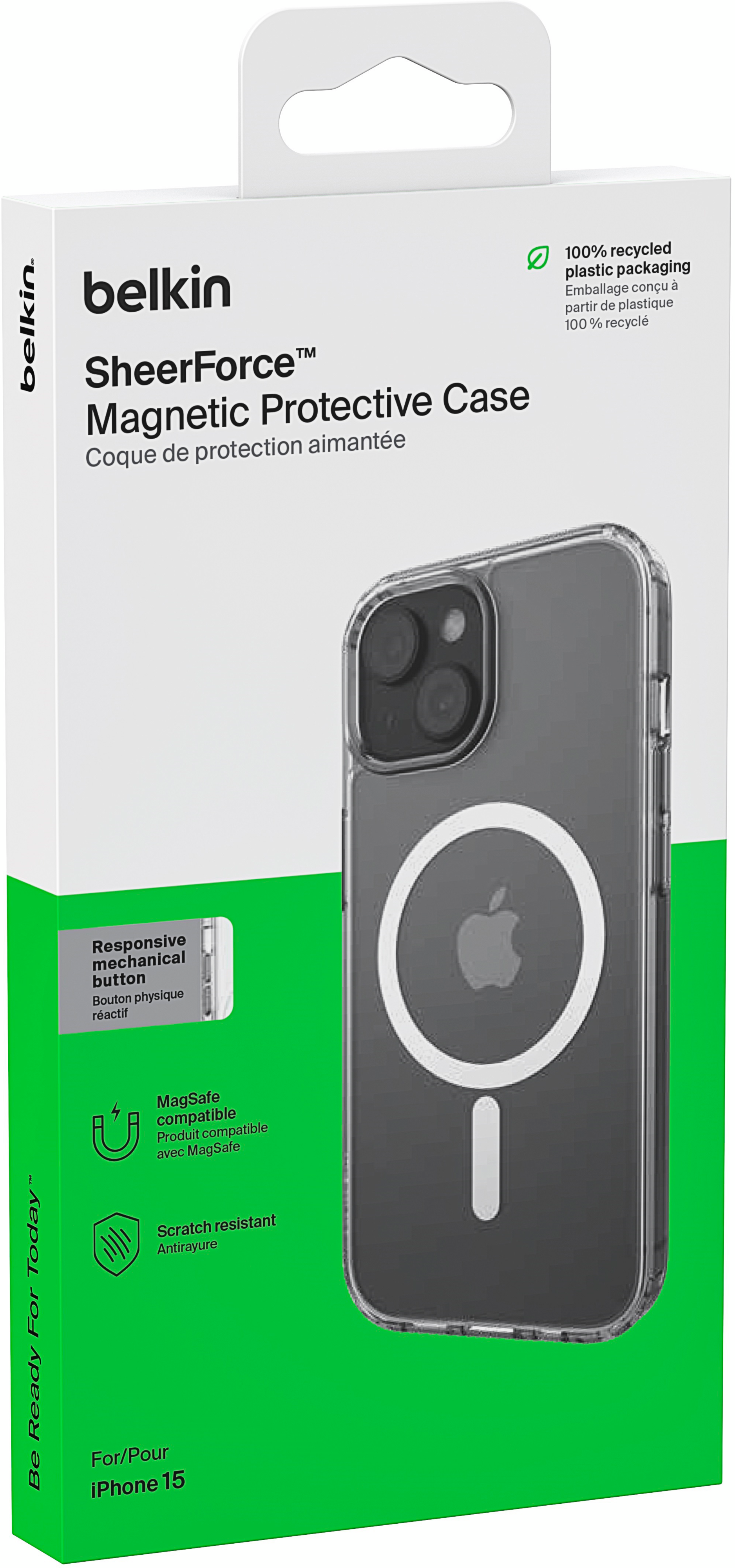 Чехол Belkin для iPhone 15 Pro Magnetic Protective Case (MSA021BTCL) фото 7