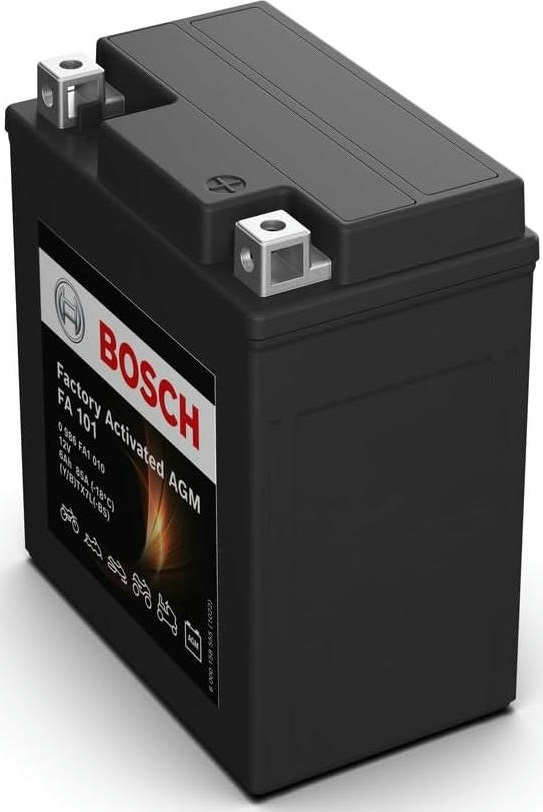 Аккумулятор AGM Bosch 6Ah-12v (FA101), R, EN85 (0986FA1010) (52371436581) фото 3