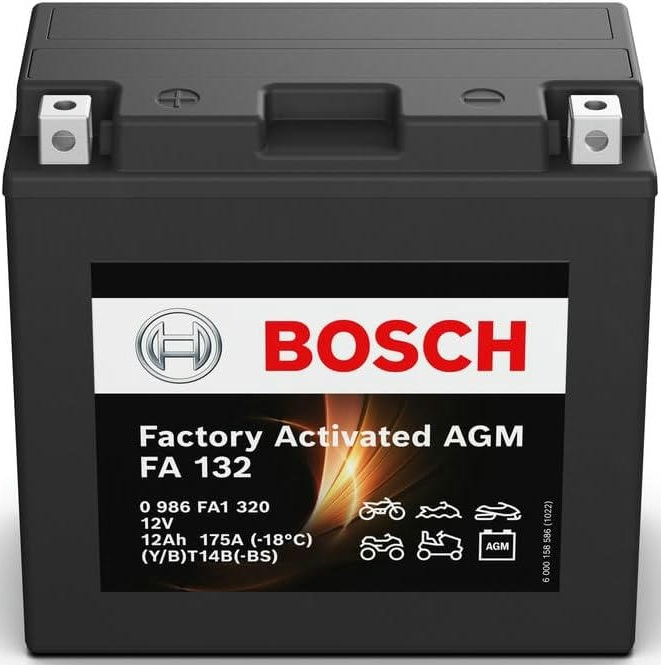 Акумулятор AGM Bosch 12Ah-12v (FA132), L, EN175 (0986FA1320) (52371436740)фото3