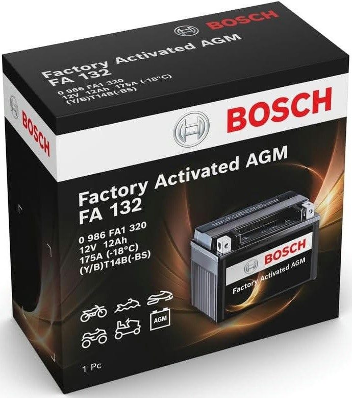 Акумулятор AGM Bosch 12Ah-12v (FA132), L, EN175 (0986FA1320) (52371436740)фото6