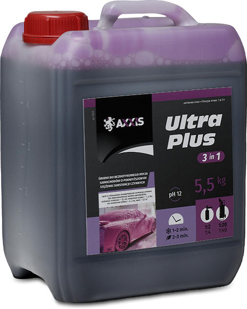 Активна піна Axxis Ultra Plus Фіолетова 5,5кг (ax-1321) (48021337629)фото2
