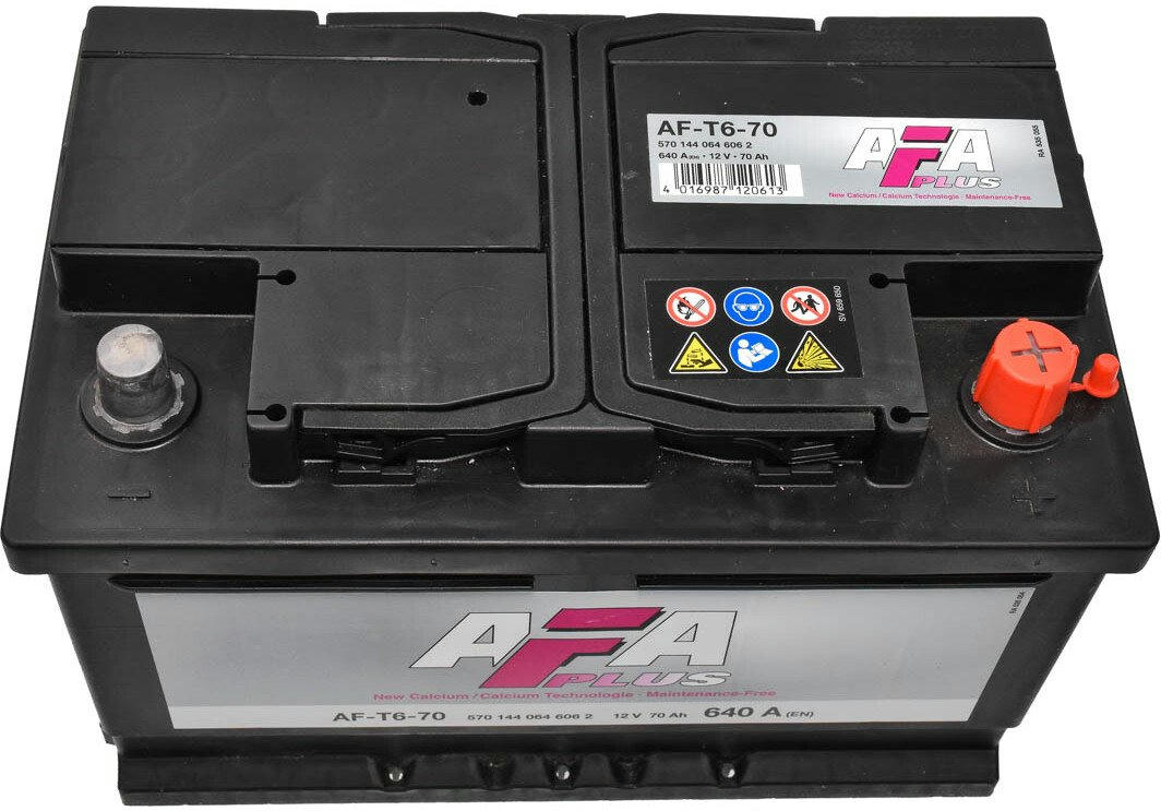 Аккумулятор автомобильный AFA 70Ah-12v, R, EN640 (570 144 064) (5237830533) фото 2
