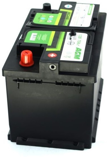 Акумулятор автомобільний Decaro AGM Start-Stop 70Ah-12v, R, EN760 (6СТ-70 (0) AGM) (52371424607)фото