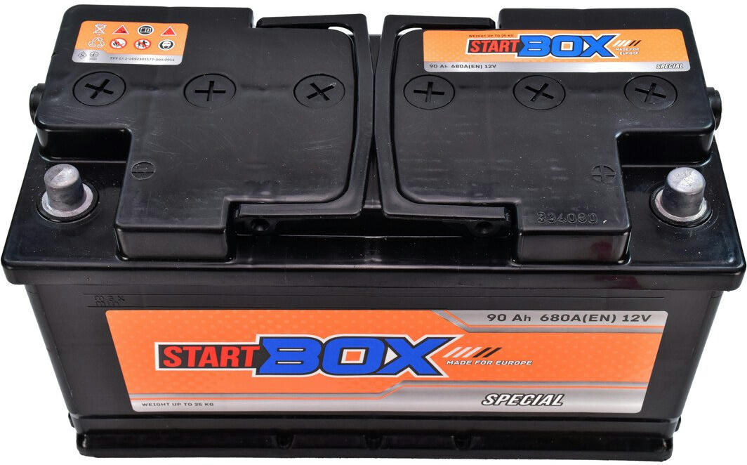 Аккумулятор автомобильный StartBOX Special 90Ah-12v, R, EN680 (5237931142) (5237931142) фото 2