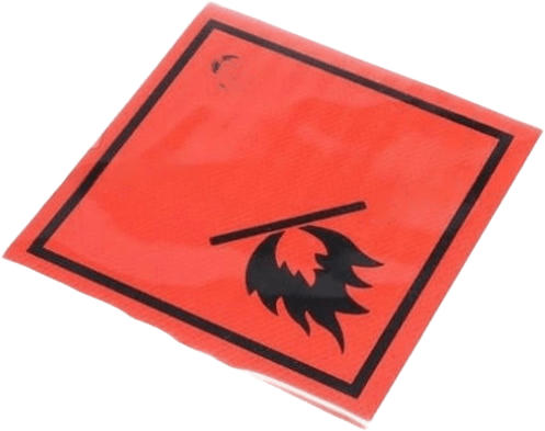 Наклейка Tempest небезпечний вантаж (3-клас легкозаймисті рідини) (TP 87.56.99) (44691216647)фото