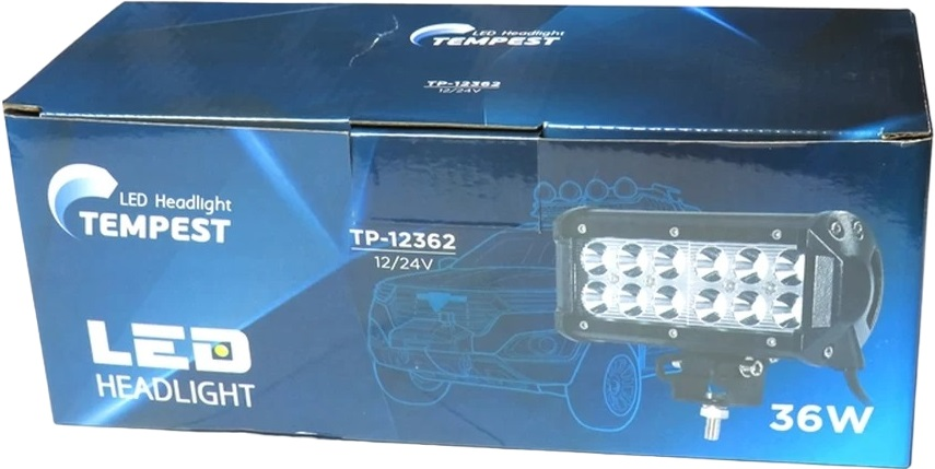 Фара дополнительная Tempest LED 12/24V 12*36W (TP-12362) (49051131845) фото 7