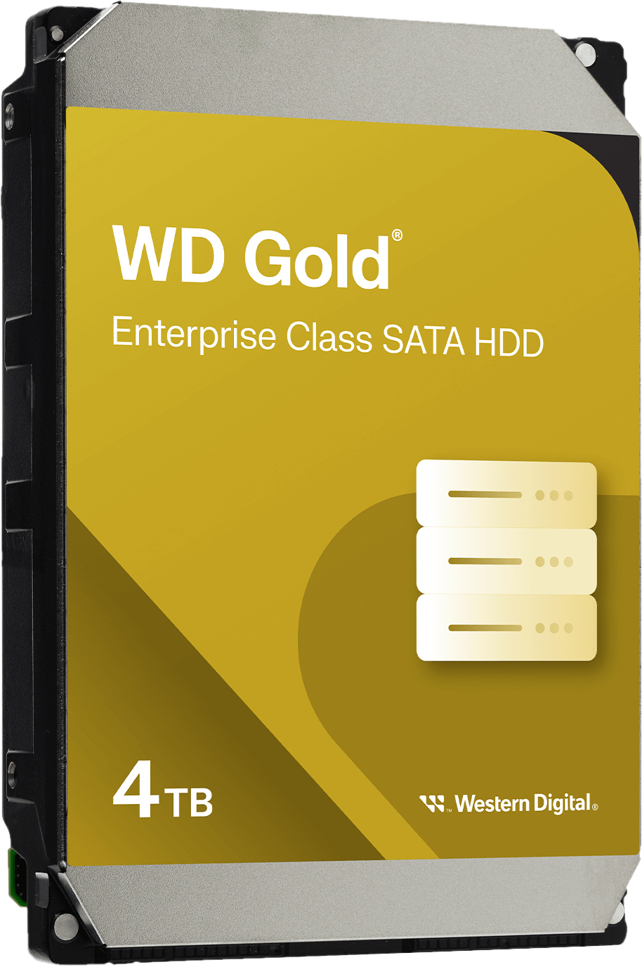Жесткий диск WD 4TB 3.5" 7200 256MB SATA Gold (WD4004FRYZ) фото 2