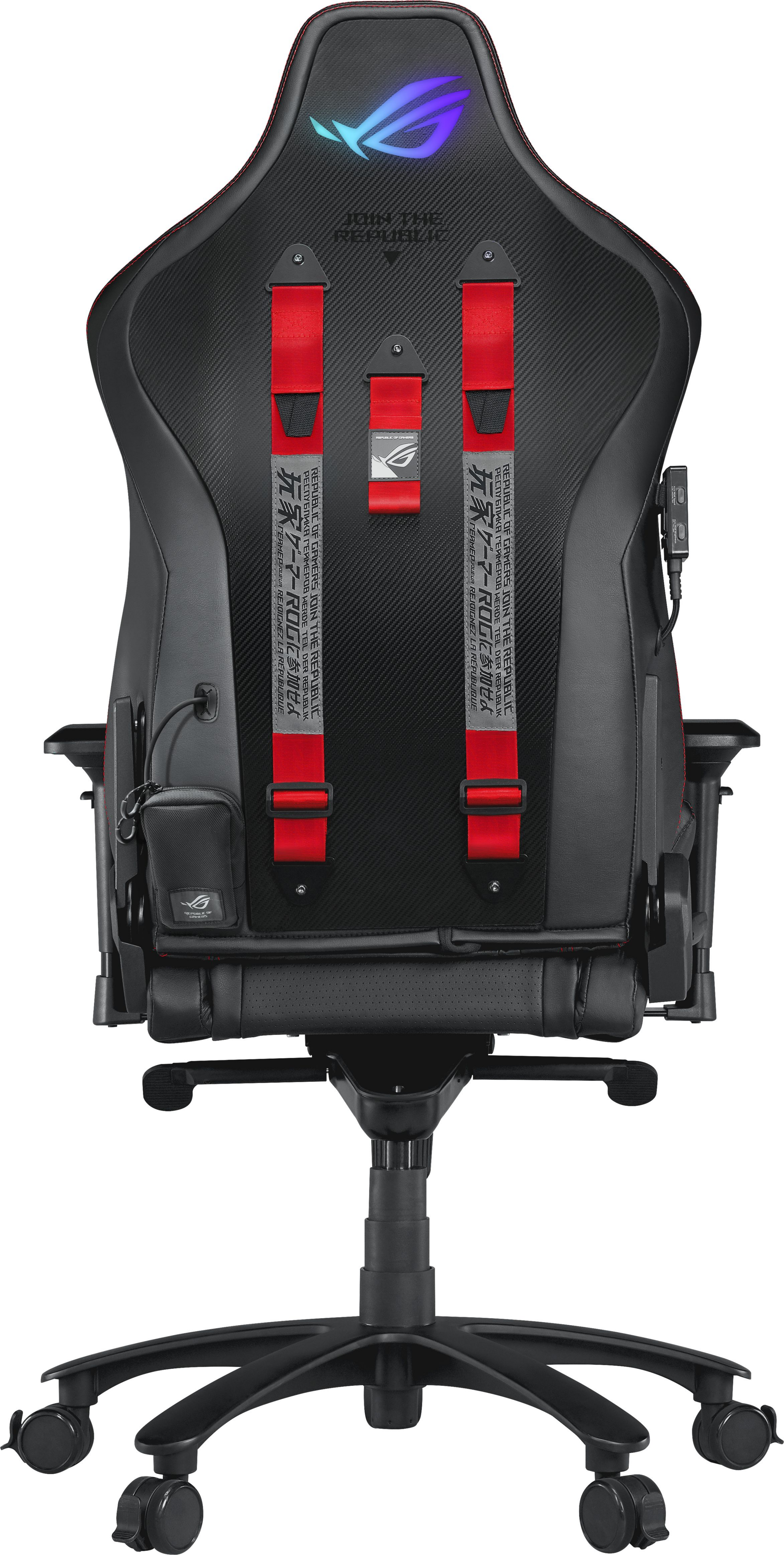 Крісло ігрове ASUS ROG Chariot X Blackфото4