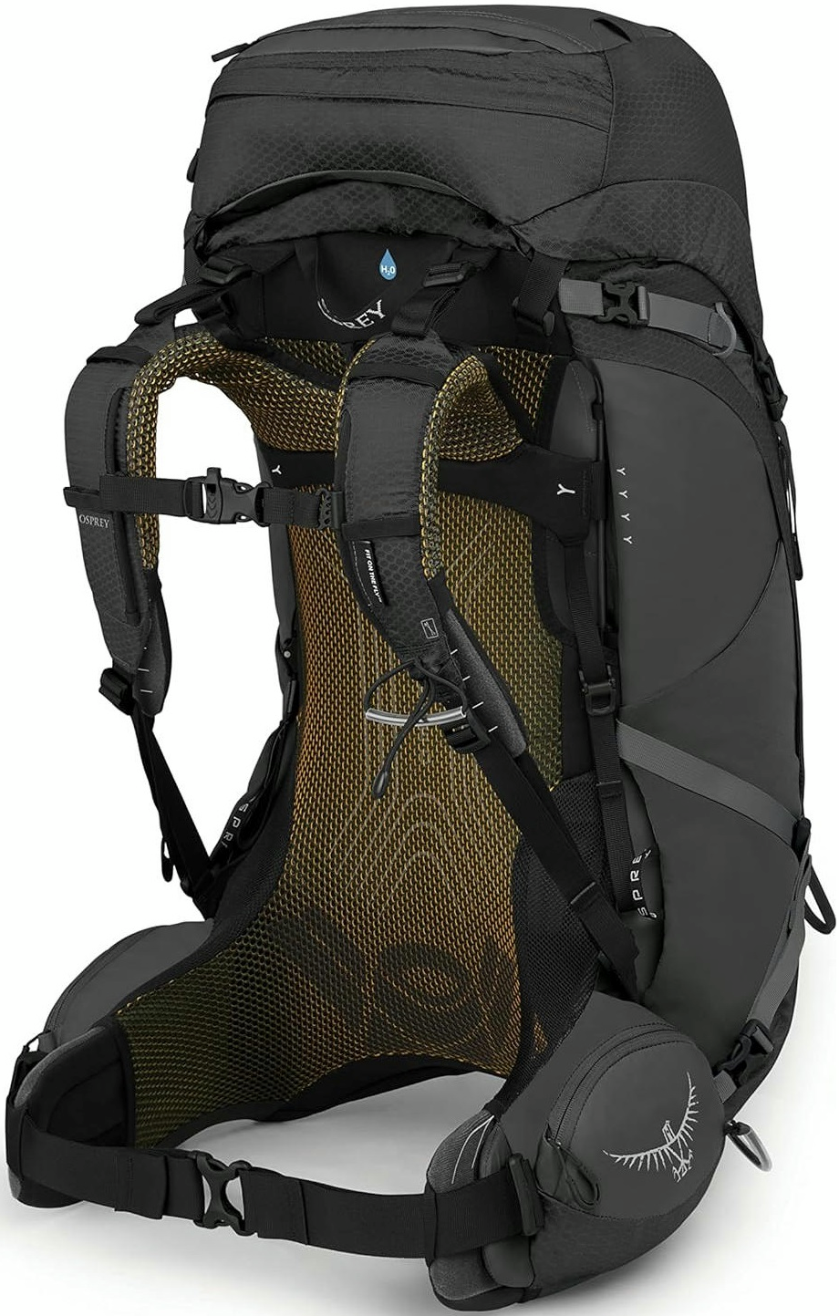 Рюкзак Osprey Atmos AG 50 black L/XL черный фото 2