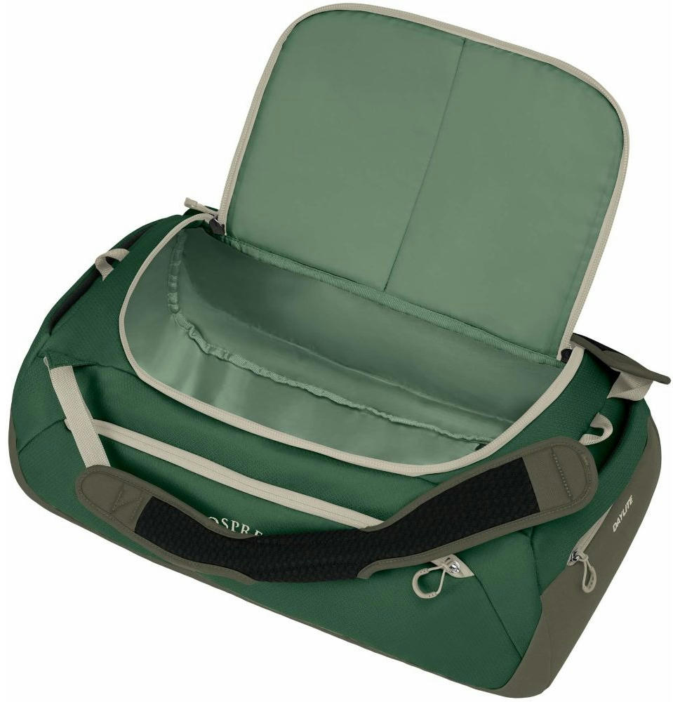 Сумка Osprey Daylite Duffel 45 green canopy/green creek O/S зеленийфото2