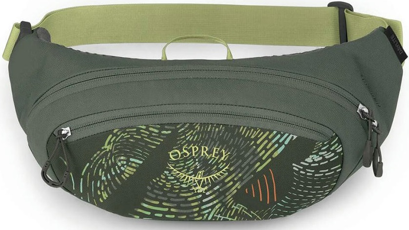 Поясная сумка Osprey Daylite Waist rattan print/rocky brook O/S серый/черный фото 2