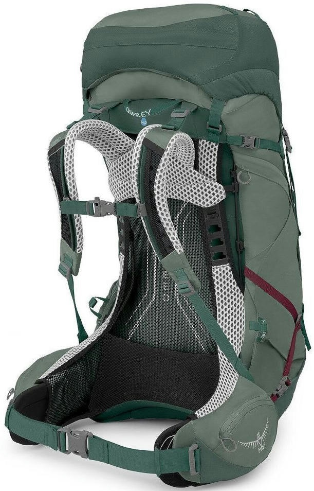 Рюкзак Osprey Aura AG LT 50 косерет/darjeeling spring green WXS/S зеленый фото 