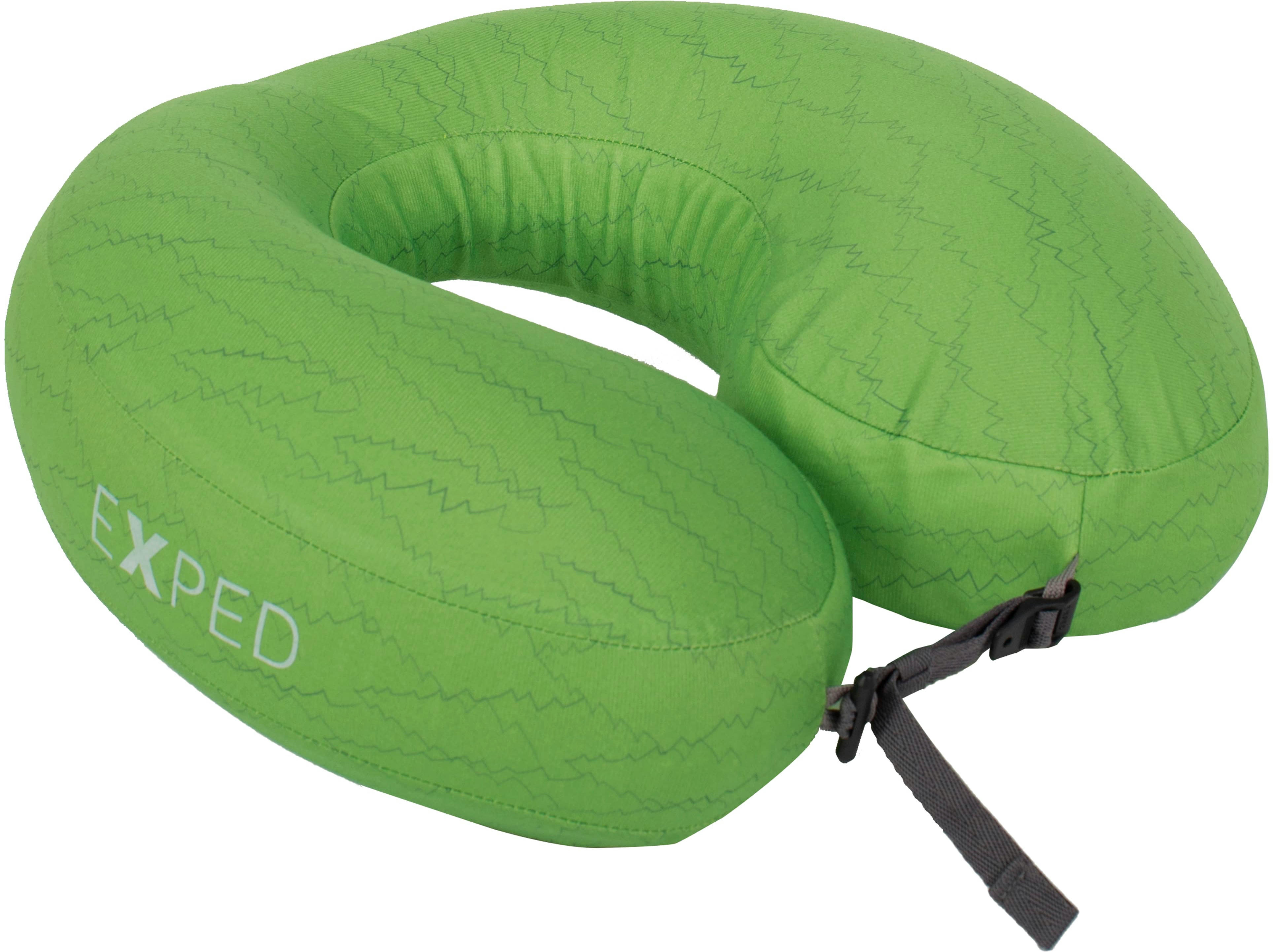 Подушка Exped Neck Pillow Deluxe lichen forest зеленийфото2