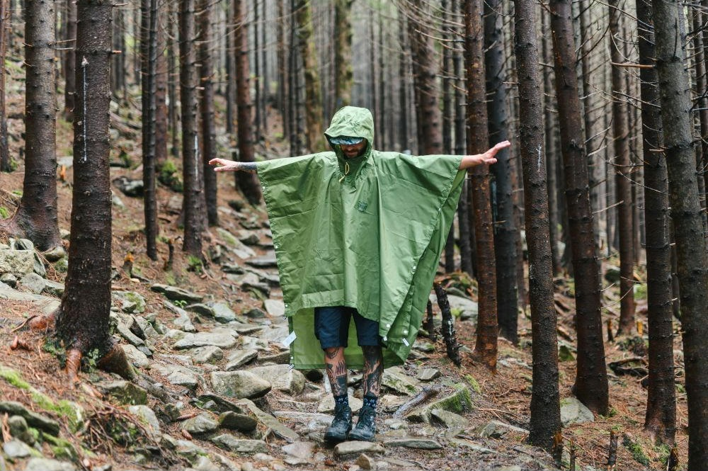 Тент-пончо Turbat Molfar yellow S/M желтый фото 8