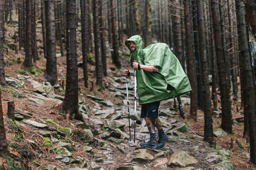 Тент-пончо Turbat Molfar green S/M зеленый фото 6