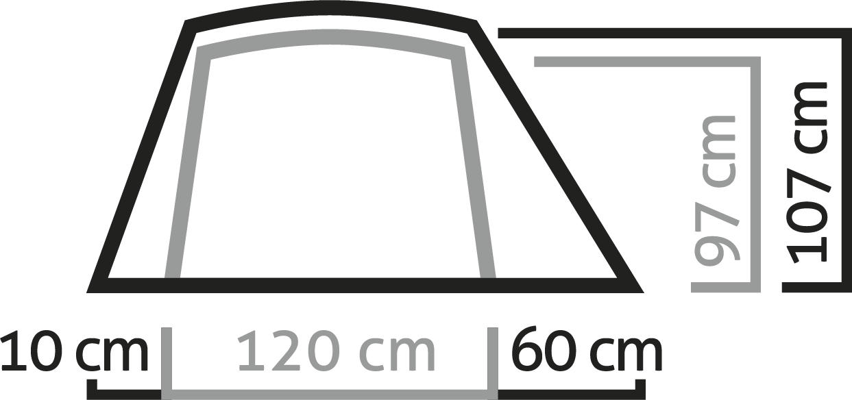 Намет Salewa Micra II 5715 5311 UNI зеленийфото4